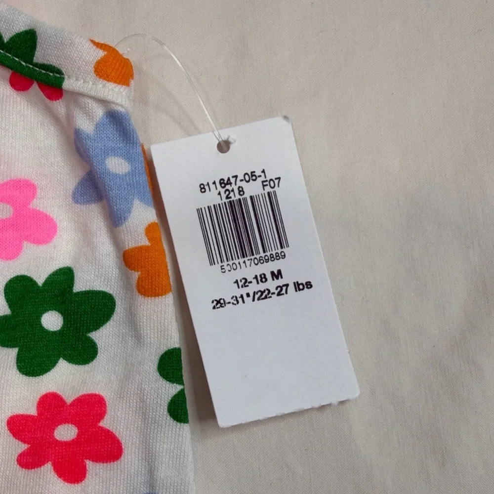 NEW WITH TAGS Mixed Pattern Baby Outfit Bundle - Floral, Sea Life & Daisy Prints